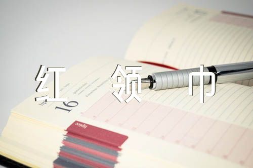 红领巾奖章竞选事迹材料锦集五篇