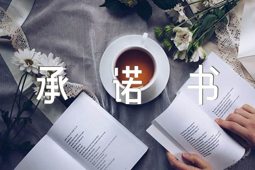 疫情期间承诺书范文四篇
