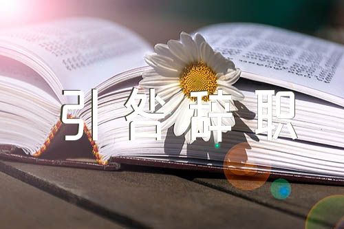 引咎辞职辞职报告600字锦集三篇