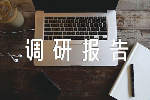 调研报告最佳范文汇编9篇