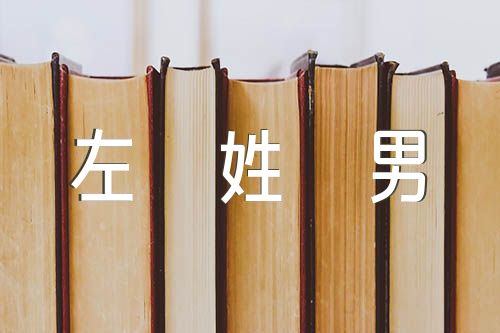 關於古詩詞的左姓男名字【三篇】