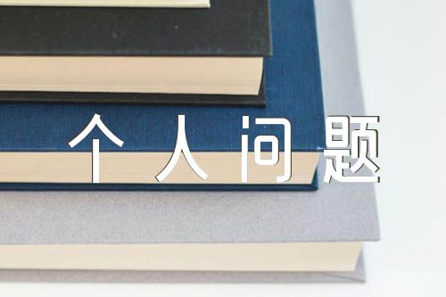 党支部组织生活会个人问题清单及整改措施范文三篇