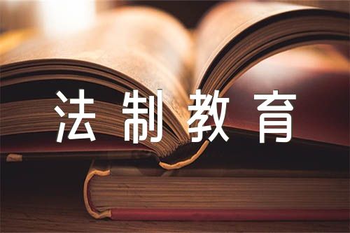 法制教育宣传主题班会记录(通用5篇)