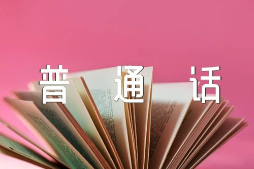 說普通話寫規范字主題班會方案范文六篇