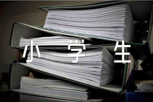 小学生读书征文范文汇总三篇