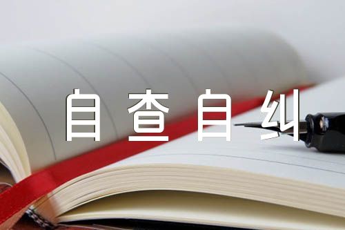 五项管理自查自纠报告(通用8篇)